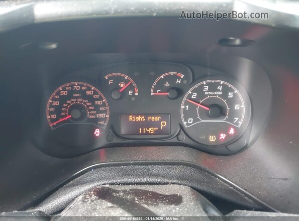 ZFBERFBT1G6C83981 2016 RAM PROMASTER CITY Silver Вид задніх сидінь