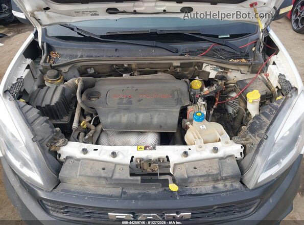 ZFBHRFAB6L6S26530 2020 RAM PROMASTER CITY White Вид ззаду