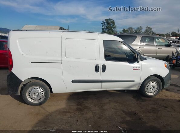 ZFBHRFAB6L6S26530 2020 RAM PROMASTER CITY White Вид задньої частини салону