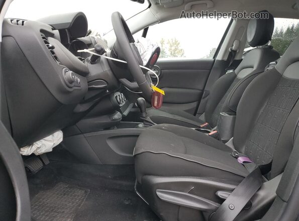 ZFBNF3B14PPA29598 2023 FIAT 500X Gray Widok wnętrza z przodu