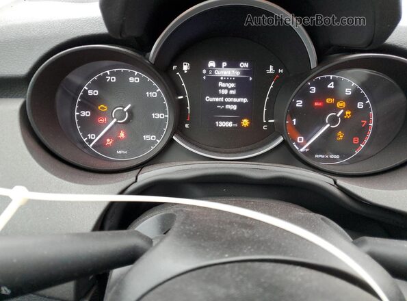 ZFBNF3B14PPA29598 2023 FIAT 500X Gray Widok zestawu wskaźników