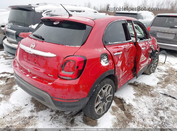 ZFBNF3B15NP951971 2022 FIAT 500X Red უკანა მარჯვენა