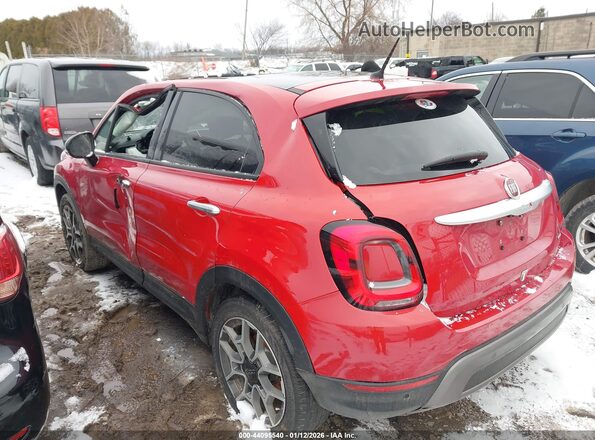 ZFBNF3B15NP951971 2022 FIAT 500X Red უკანა სალონის ხედი