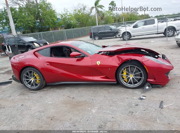 ZFF83CLA5L0248976 2020 FERRARI 812 Red 