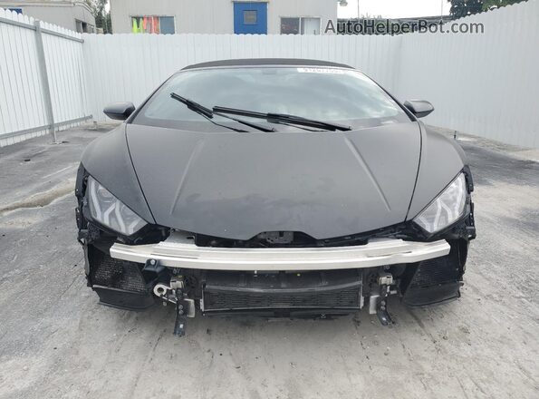 ZHWUT5ZF6MLA16165 2021 LAMBORGHINI HURACAN Черный Вид спереди
