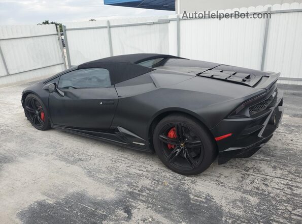 ZHWUT5ZF6MLA16165 2021 LAMBORGHINI HURACAN Черный Задняя левая четверть