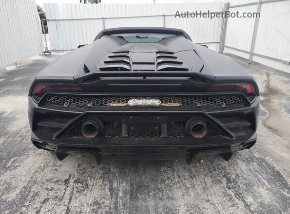 ZHWUT5ZF6MLA16165 2021 LAMBORGHINI HURACAN Черный Вид сзади