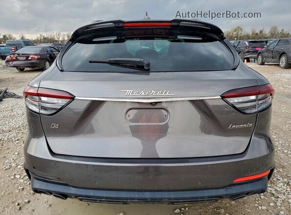 ZN661XUS7MX370739 2021 MASERATI LEVANTE Серый Вид сзади