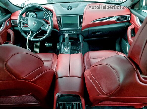 ZN661XUS7MX370739 2021 MASERATI LEVANTE Серый Вид панели приборов