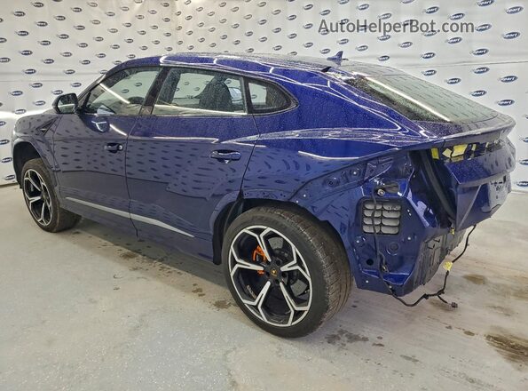 ZPBUA1ZL0KLA01807 2019 LAMBORGHINI URUS Blue Rear left