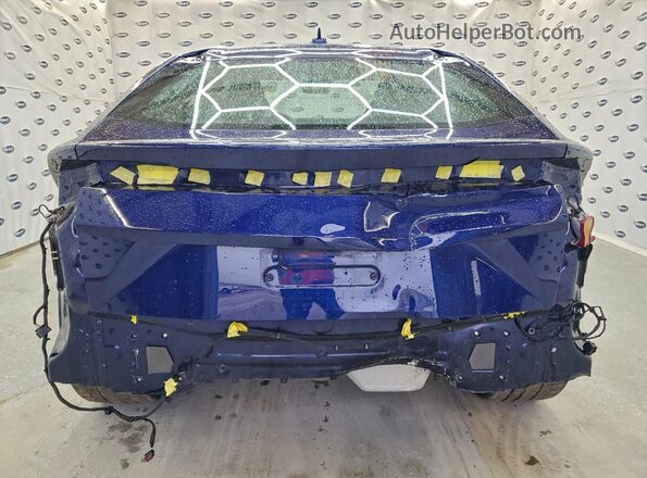 ZPBUA1ZL0KLA01807 2019 LAMBORGHINI URUS Blue Rear view