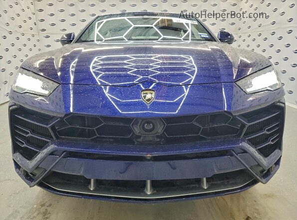 ZPBUA1ZL0KLA01807 2019 LAMBORGHINI URUS Blue Front view
