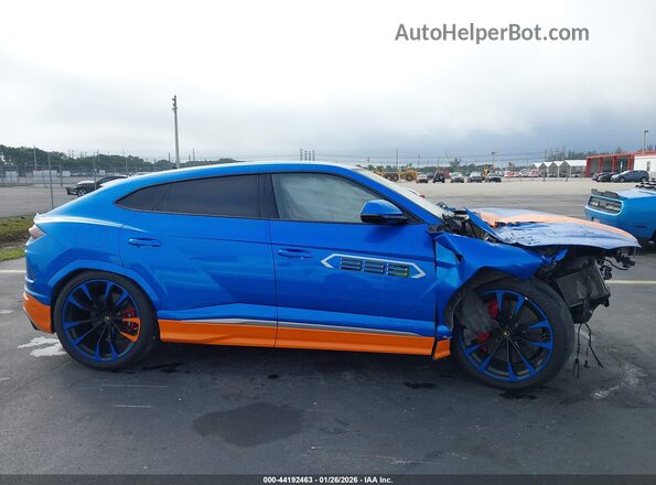 ZPBUA1ZL5KLA03245 2019 LAMBORGHINI URUS Blue Սալոնի հետևի տեսք