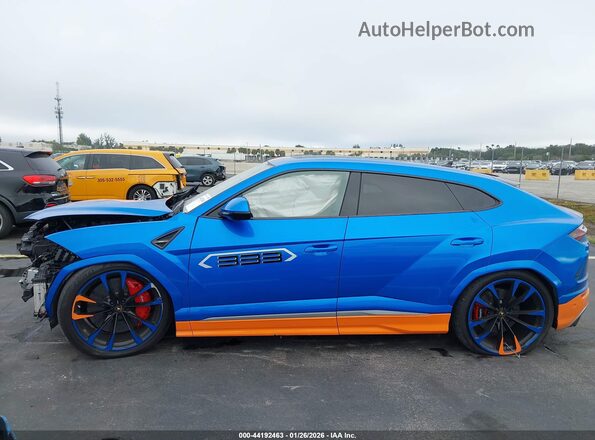 ZPBUA1ZL5KLA03245 2019 LAMBORGHINI URUS Blue Սալոնի 360 աստիճան տեսք