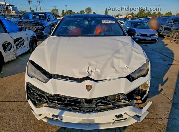 ZPBUA1ZL9KLA04432 2019 LAMBORGHINI URUS White Դիմացի տեսք