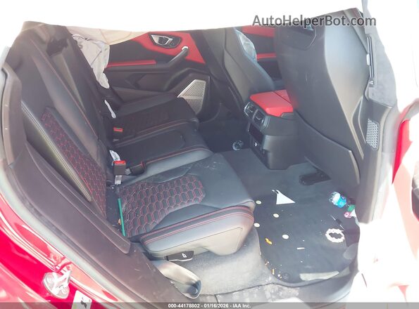 ZPBUA1ZLXMLA13594 2021 LAMBORGHINI URUS Red VIN sticker view
