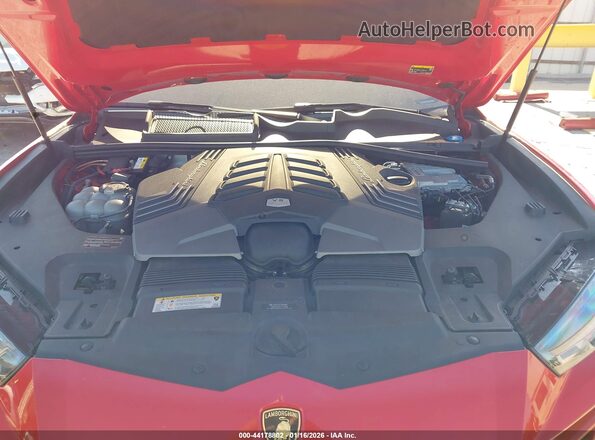 ZPBUA1ZLXMLA13594 2021 LAMBORGHINI URUS Red Rear view