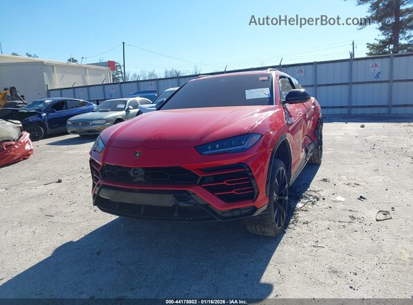 ZPBUA1ZLXMLA13594 2021 LAMBORGHINI URUS Red Front left