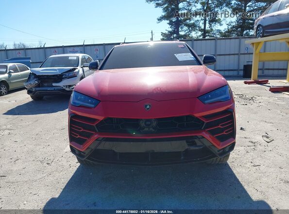 ZPBUA1ZLXMLA13594 2021 LAMBORGHINI URUS Red Instrument cluster view