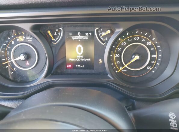 1C4PJXDG6TW169761 2026 JEEP WRANGLER Серый 