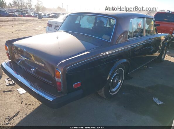 000000000SRK36688 1979 ROLLS-ROYCE SILVER SHADOW Черный Задняя правая четверть