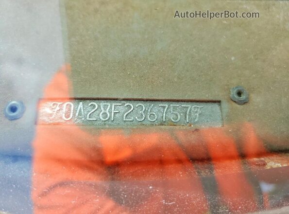 0A28F236757 1970 FORD FAIRLANE Beige Շարժիչի բաժամունքի տեսք