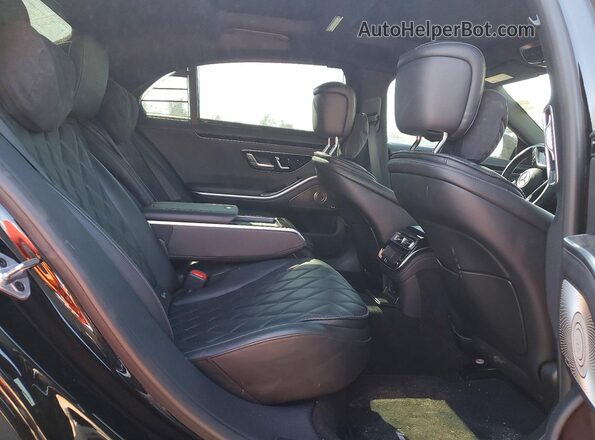 W1K6G7GB7NA105860 2022 MERCEDES-BENZ S Black Вид задньої частини салону