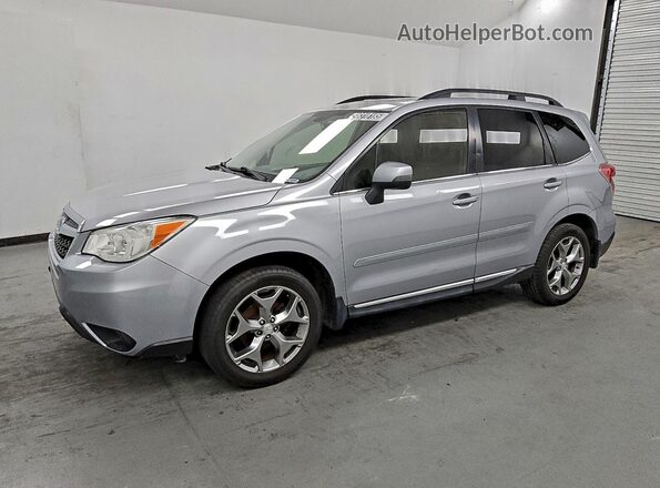 JF2SJAXC0GH468013 2016 SUBARU FORESTER 2.5I TO Silver Tył lewy