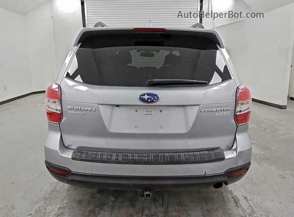 JF2SJAXC0GH468013 2016 SUBARU FORESTER 2.5I TO Silver Widok wnętrza z przodu