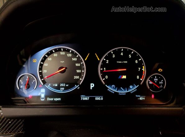 WBS6E9C54GGF92636 2016 BMW M6 Black Вид задніх сидінь