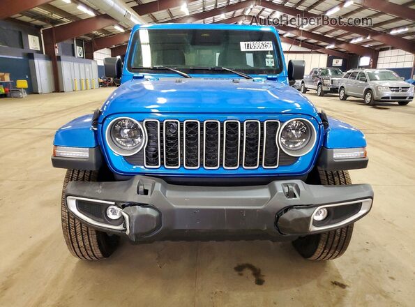 1C4PJXEN1SW644941 2025 JEEP WRANGLER Blue Հետևի տեսք
