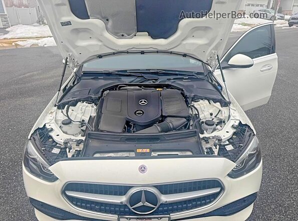 W1KAF4HB6PR136757 2023 MERCEDES-BENZ C Белый Вид панели приборов