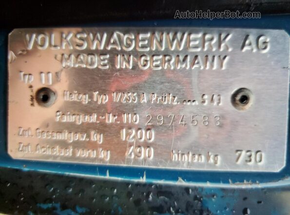 1102974583 1970 VOLKSWAGEN BEETLE Charcoal 