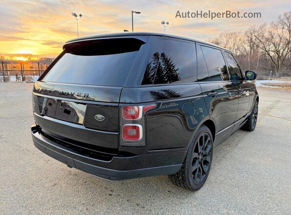 SALGS5SE0LA579304 2020 LAND ROVER RANGE Black წინა ხედი