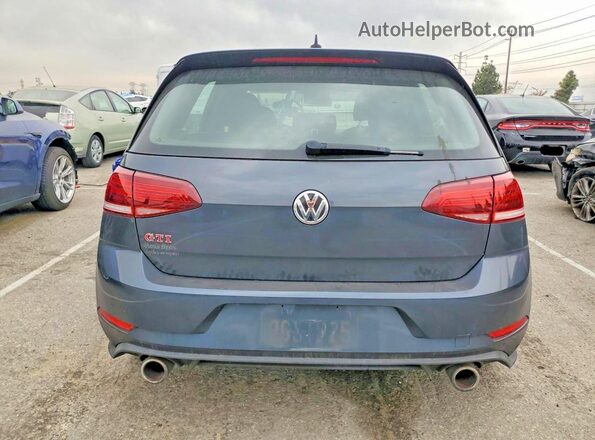 3VW6T7AU0KM015607 2019 VOLKSWAGEN GTI Gray Սալոնի դիմացի տեսք