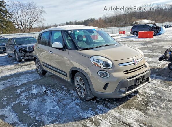 ZFBCFADH6GZ037788 2016 FIAT 500L Tan წინა ხედი