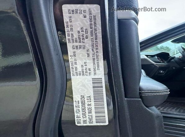 1C4RJKBGXN8557341 2022 JEEP GRAND CHER Black Widok wnętrza z tyłu