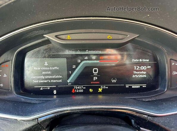 WA1CWBF1XMD021700 2021 AUDI SQ8 White Հետևի նստատեղերի տեսք