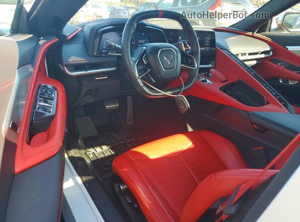 1G1YB3D41M5101156 2021 CHEVROLET CORVETTE Белый Вид щитка приборов
