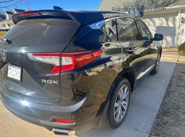 5J8TC1H53NL005484 2022 ACURA RDX Black Front view