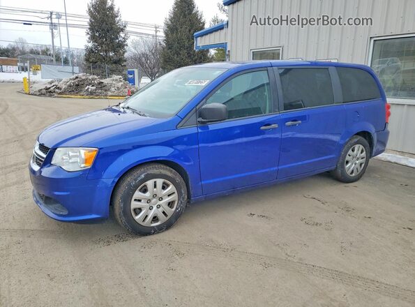 2C4RDGBG8KR657149 2019 DODGE GRAND Синий Задняя левая четверть