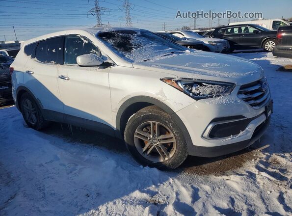 5NMZTDLB8JH090518 2018 HYUNDAI SANTA FE White 