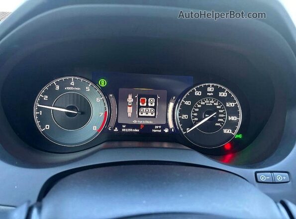 5J8TC1H53NL005484 2022 ACURA RDX Black Instrument cluster view