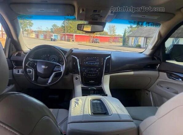 1GYS4BKJXGR177458 2016 CADILLAC ESCALADE Charcoal 