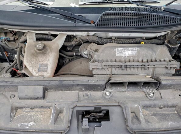 1GCWGAFP7M1240582 2021 CHEVROLET EXPRESS White ძრავის განყოფილების ხედი