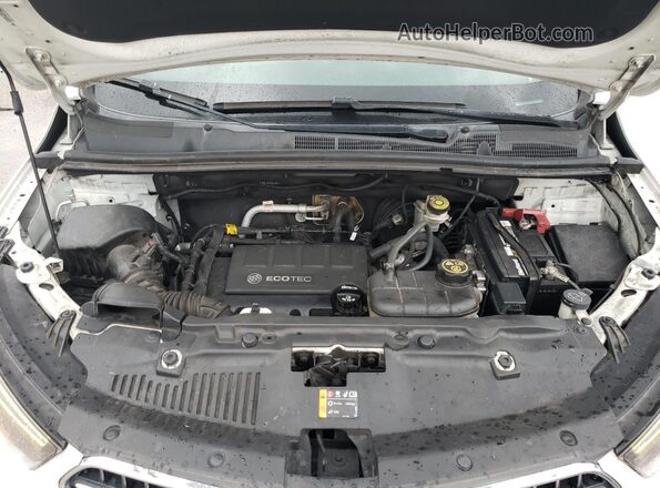 KL4CJASB7JB635456 2018 BUICK ENCORE White Vista de la etiqueta del VIN