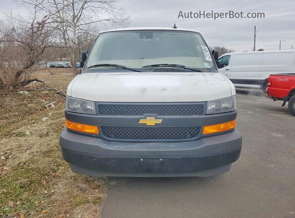1GCWGAFP7M1240582 2021 CHEVROLET EXPRESS White უკანა ხედი
