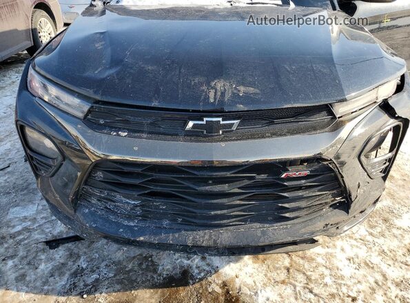 KL79MTSL2MB074175 2021 CHEVROLET TRAILBLAZER Black Vista de la etiqueta del VIN