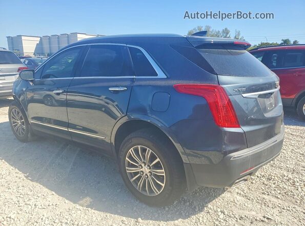 1GYKNCRS7KZ162538 2019 CADILLAC XT5 Синий Задняя правая четверть