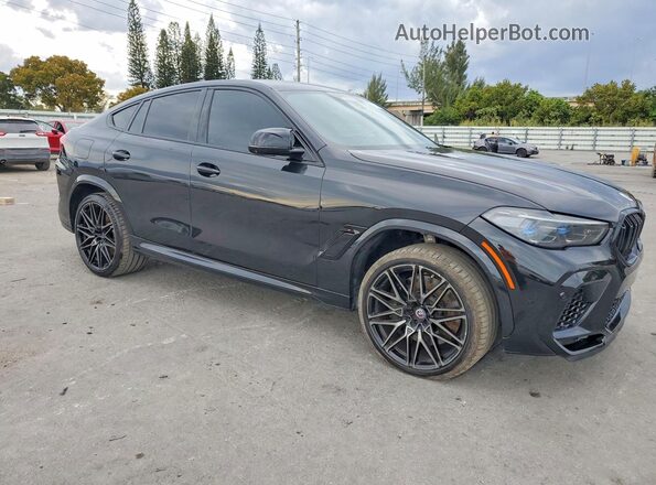 5YMCY0C09P9P32741 2023 BMW X6 Black Widok z przodu